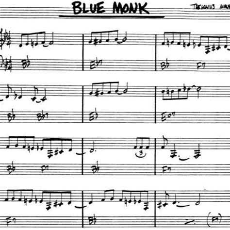 Blue Monk - A Jazzy Exploration Combining Harmonically Rich Melodies and Rhythmic Complexity